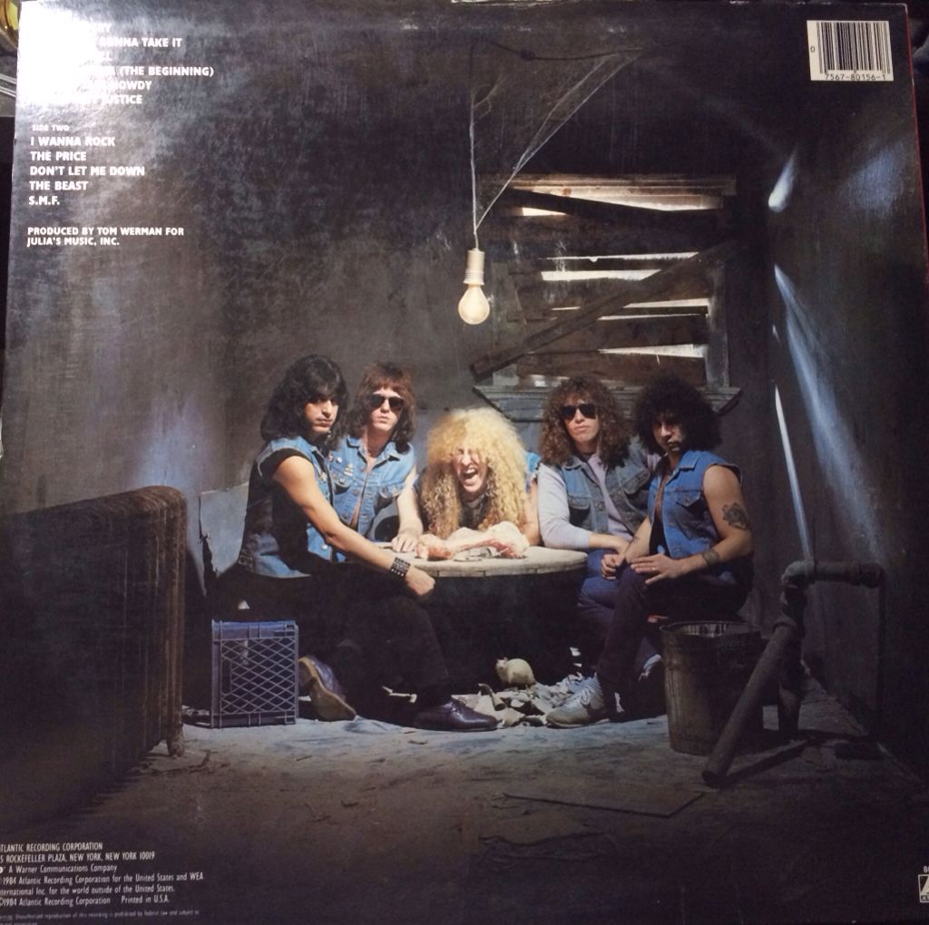 Stay Hungry - Twisted Sister (Cassette - 37) music collectible [Barcode 9340650003725] - Main Image 2