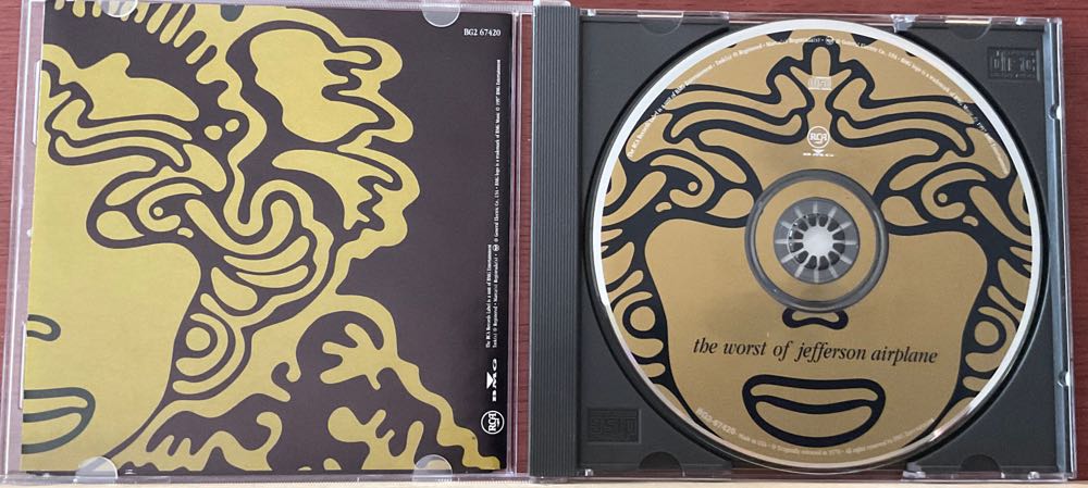 The Worst Of - Jefferson Airplane (CD) music collectible [Barcode 020831217125] - Main Image 3