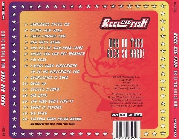 Why do They Rock so Hard? - Reel Big Fish (CD) music collectible [Barcode 9398603219129] - Main Image 2