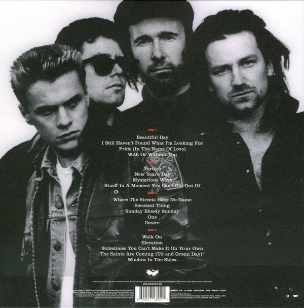 U218 Singles - U2 (12”) music collectible - Main Image 2
