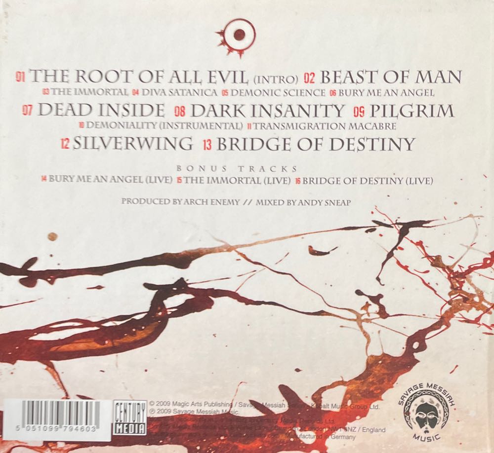 The Root of All Evil - Arch Enemy (CD) music collectible [Barcode 5051099794603] - Main Image 2