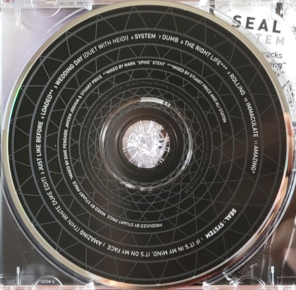 System - Seal (CD - 4737) music collectible [Barcode 093624993094] - Main Image 3