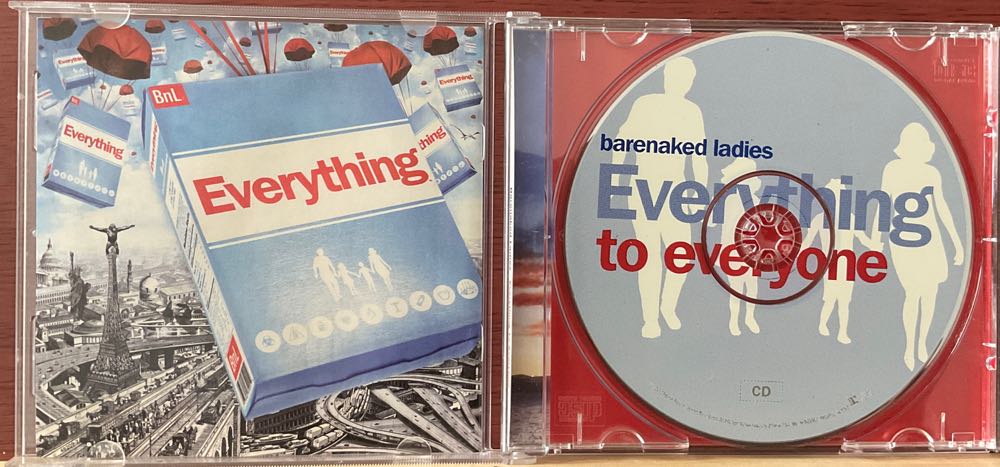 Everything To Everyone - Barenaked Ladies (CD - 51) music collectible [Barcode 093624820925] - Main Image 3