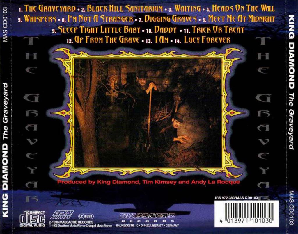 The Graveyard - King Diamond music collectible [Barcode 4013971101030] - Main Image 2