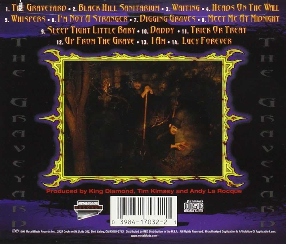 The Graveyard - King Diamond (CD - 61) music collectible [Barcode 4013971111039] - Main Image 2