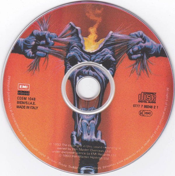 A Real Dead One - Iron Maiden (CD) music collectible [Barcode 071172924821] - Main Image 3