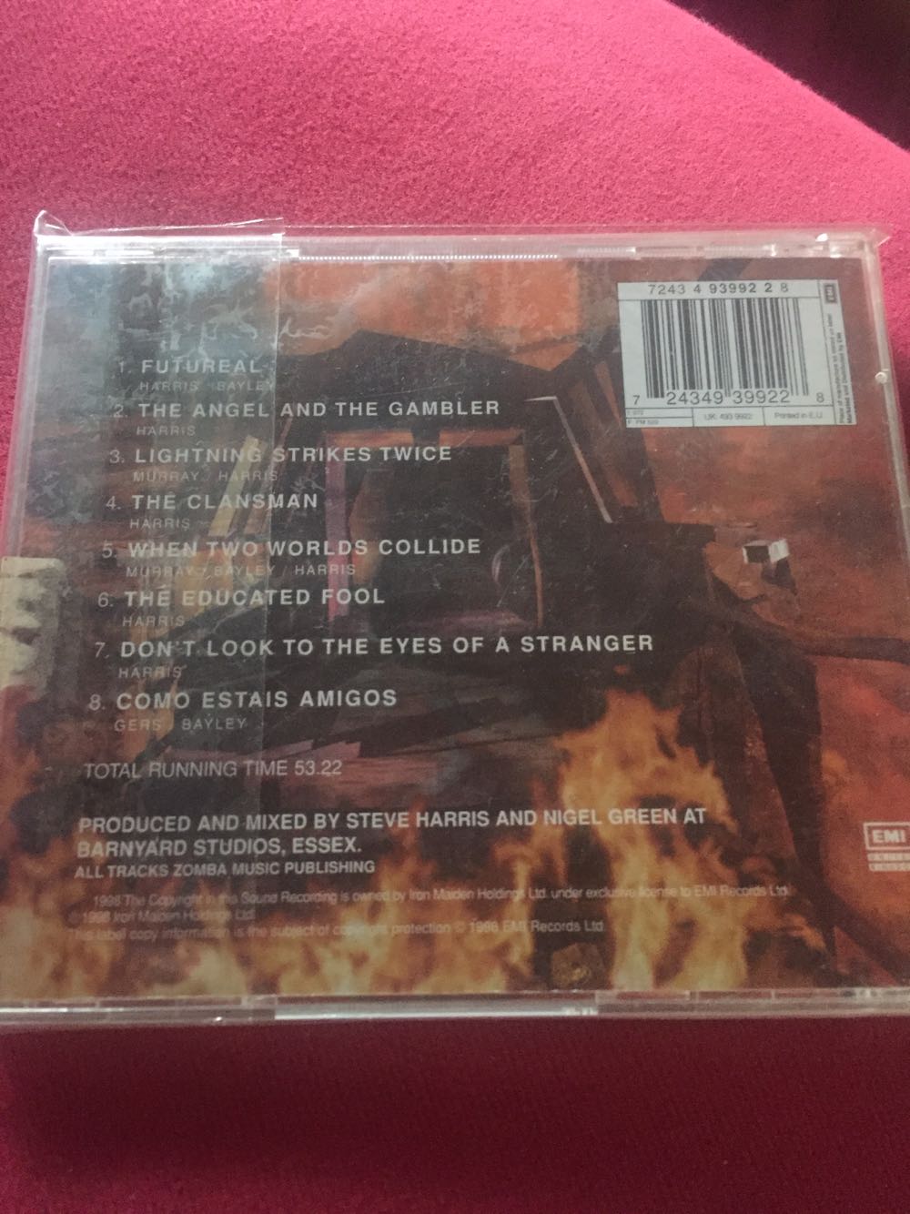 Virtual XI - Iron Maiden (CD-R - 5316) music collectible [Barcode 724349399228] - Main Image 3