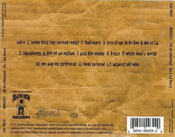 Outlawz PAC  - Outlaws The (CD) music collectible [Barcode 728706301220] - Main Image 2