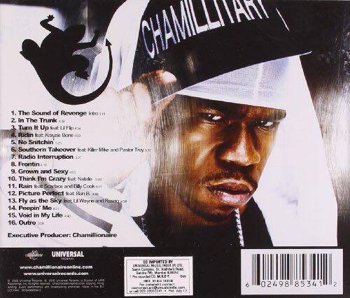 The Sound of Revenge - Chamillionaire (CD) music collectible [Barcode 602498852873] - Main Image 2