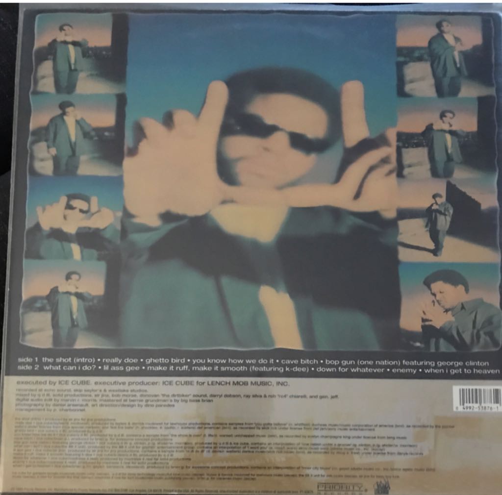 Lethal Injection - Ice Cube (12”) music collectible [Barcode 049925387612] - Main Image 2