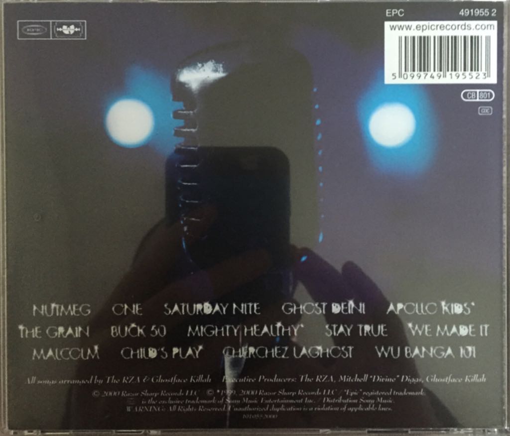 Supreme Clientele - Ghostface Killah (CD) music collectible [Barcode 5099749195523] - Main Image 2