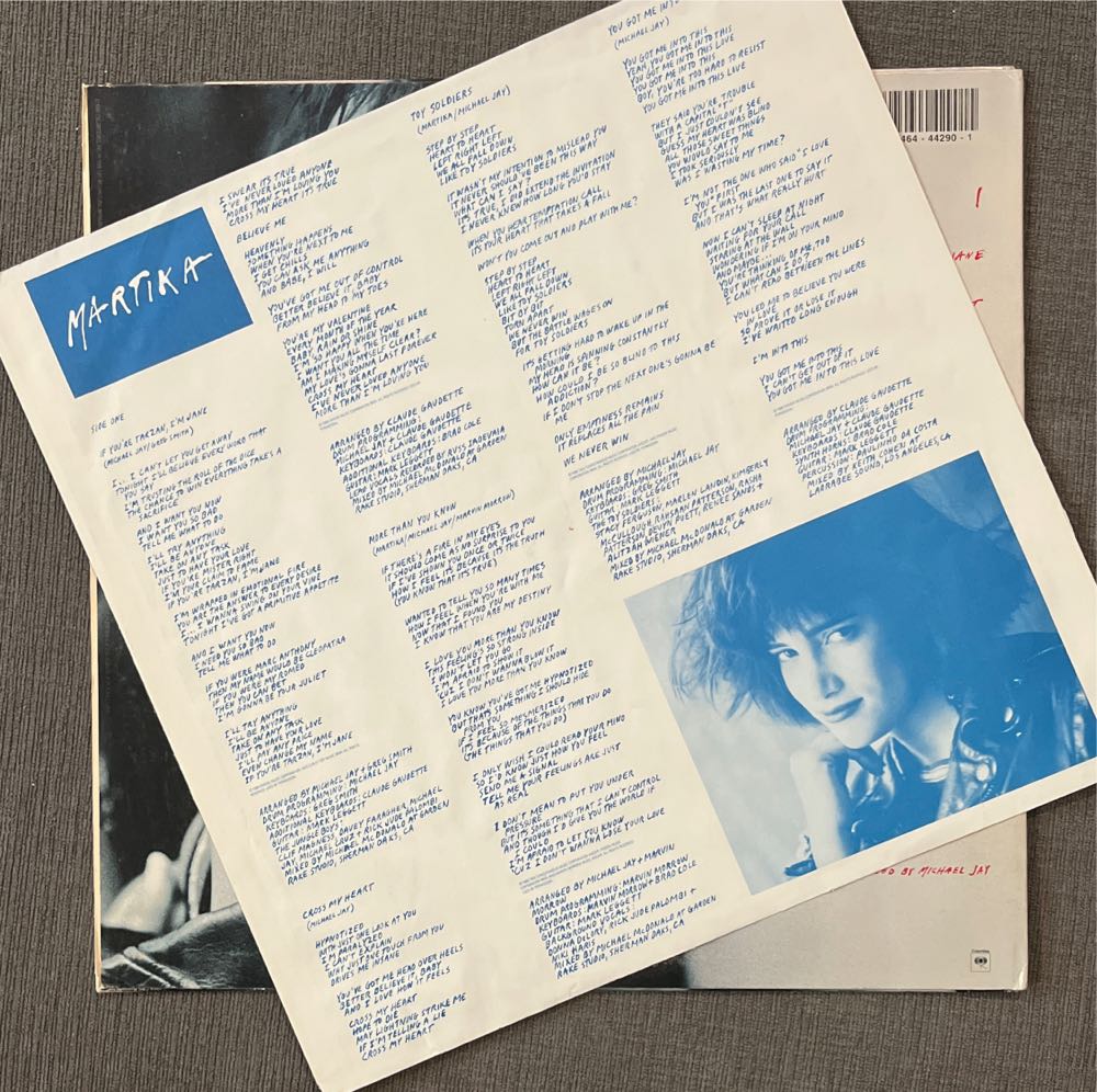 Martika - Martika (12” - 4159) music collectible - Main Image 4