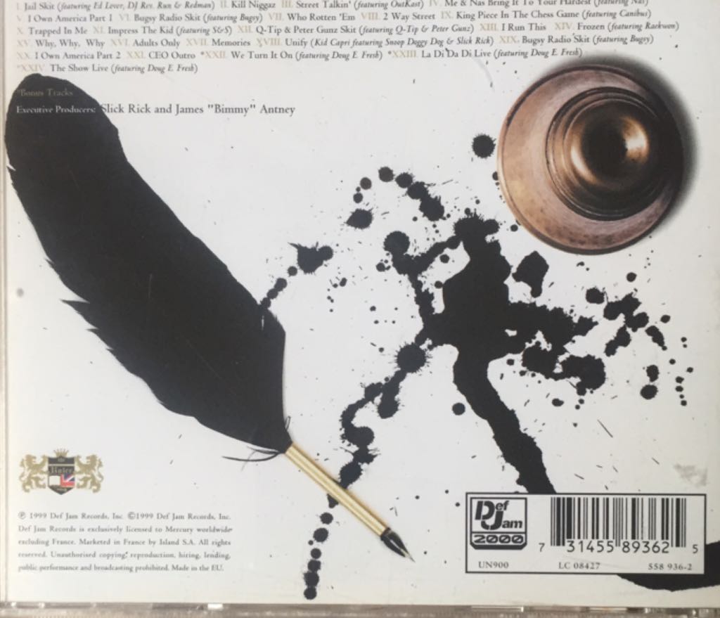 The Art of Storytelling - Slick Rick (CD) music collectible [Barcode 731455893625] - Main Image 2