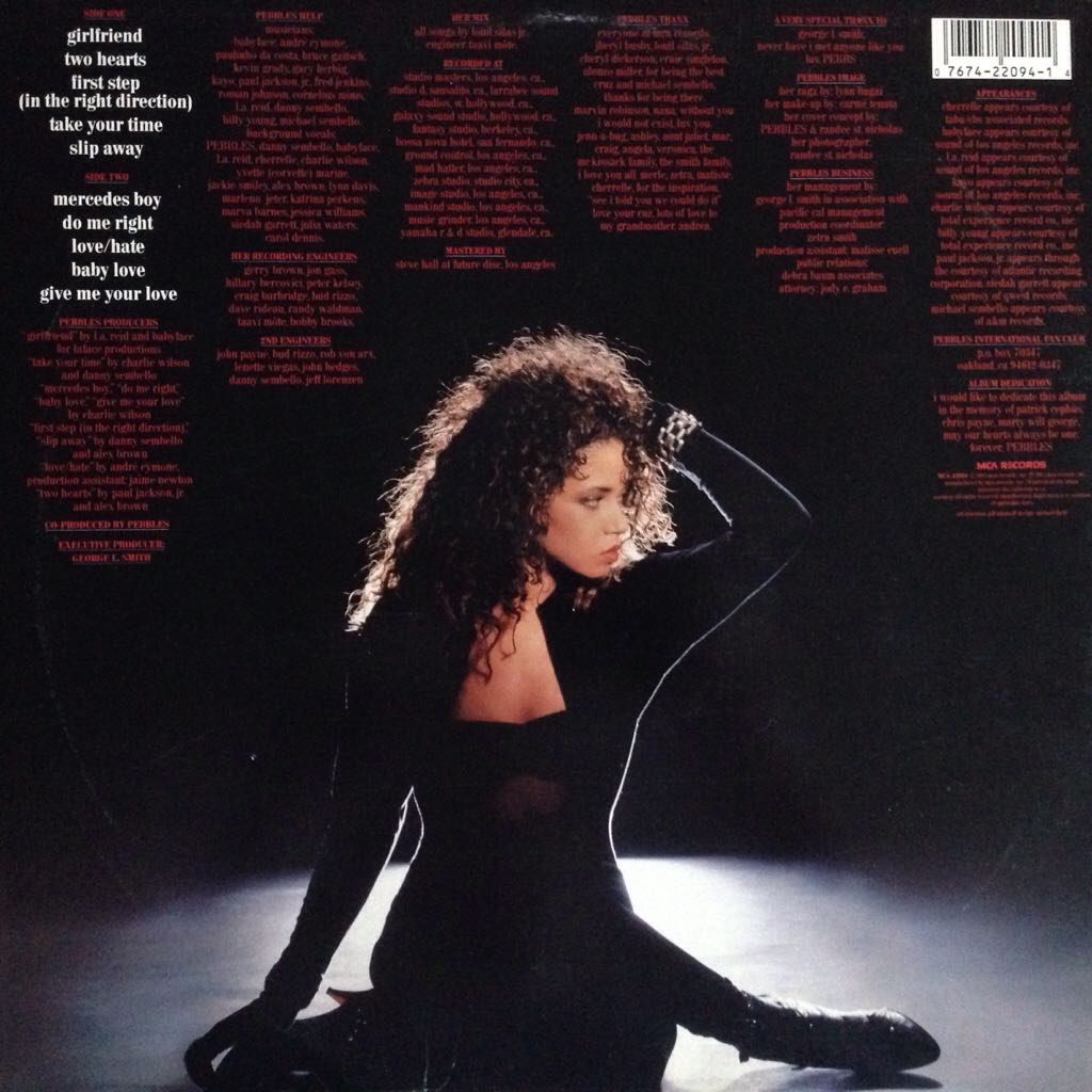 Pebbles - Pebbles (12”) music collectible [Barcode 076742209414] - Main Image 2