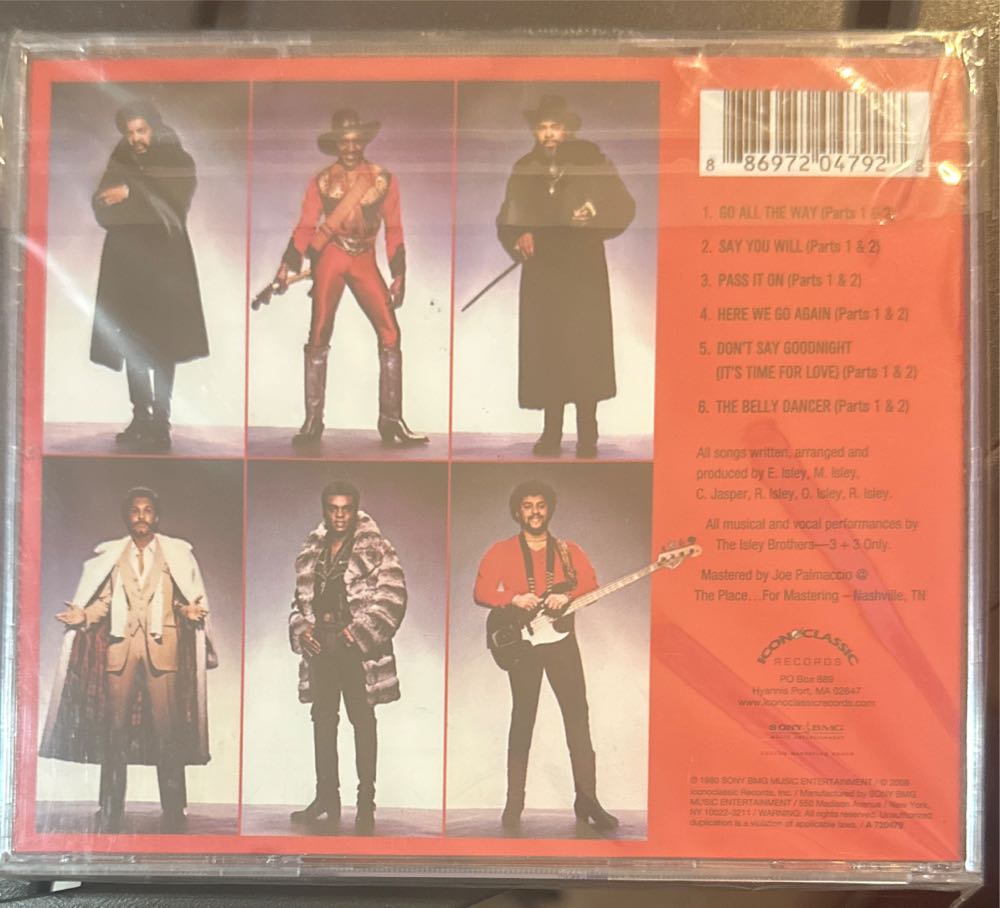 Go All The Way - Isley Brothers, The (CD) music collectible [Barcode 886972047928] - Main Image 2