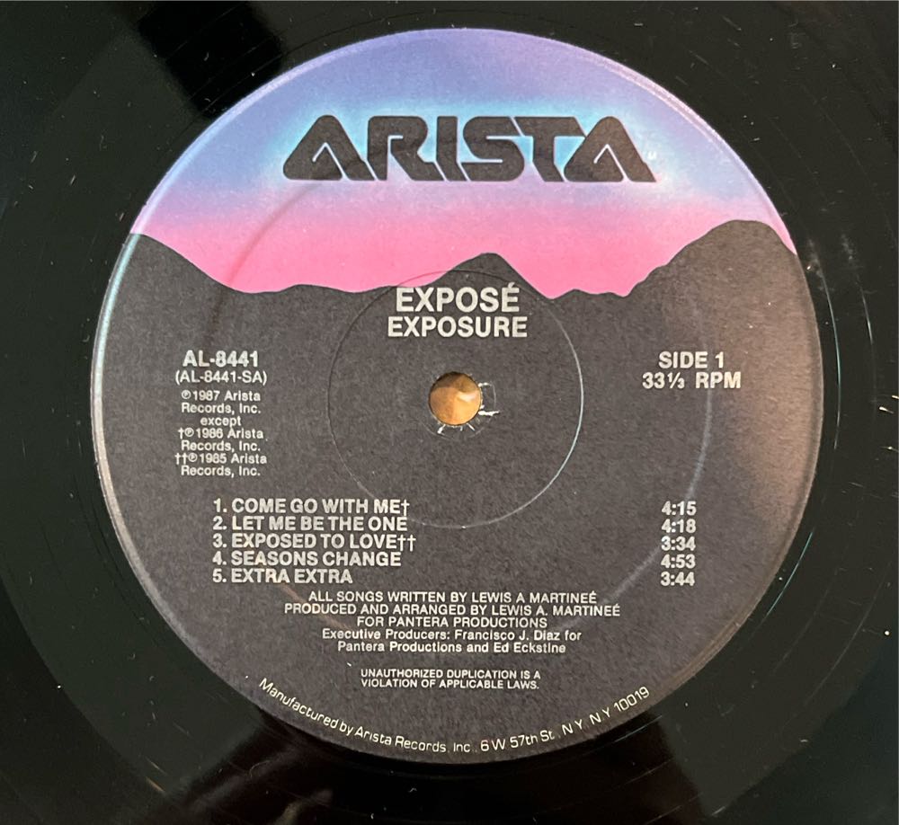 Exposure - Expose’ (12”) music collectible [Barcode 4007192081479] - Main Image 3