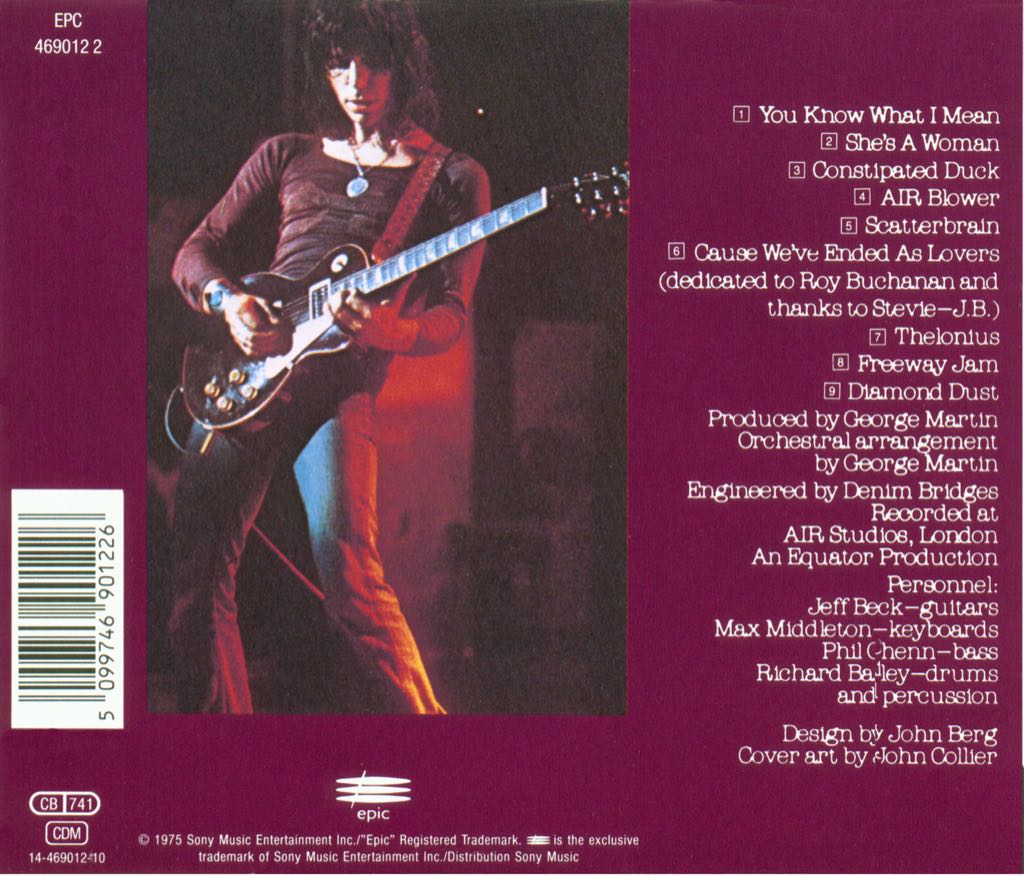 Blow By Blow - Beck, Jeff (12”) music collectible - Main Image 2