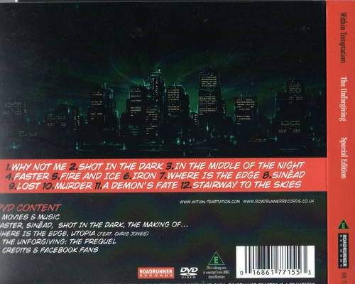 The Unforgiving - Within Temptation (CD - 53:42) music collectible [Barcode 016861771553] - Main Image 2