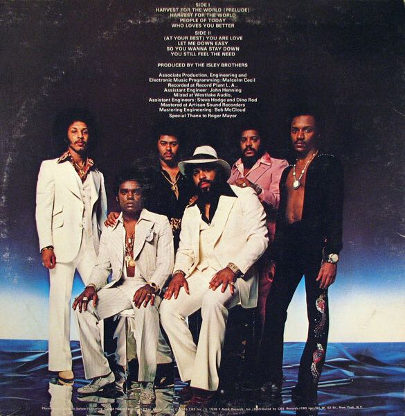 Harvest For The World - Isley Brothers (CD) music collectible [Barcode 886972374222] - Main Image 2