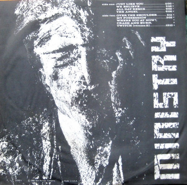 Twitch - Ministry (12”) music collectible [Barcode 075992530910] - Main Image 3