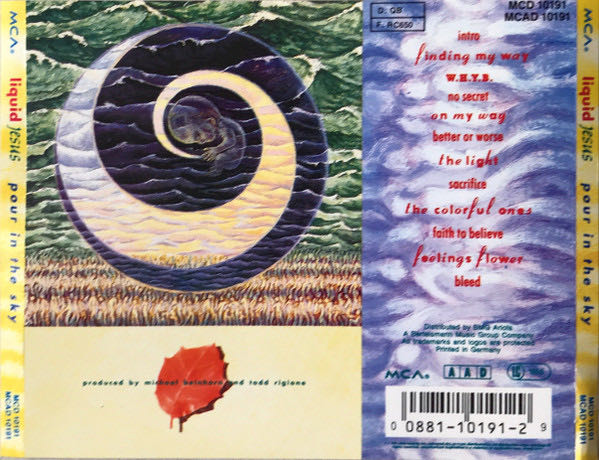 Pour In The Sky - Liquid Jesus (CD - 51) music collectible [Barcode 008811019129] - Main Image 2