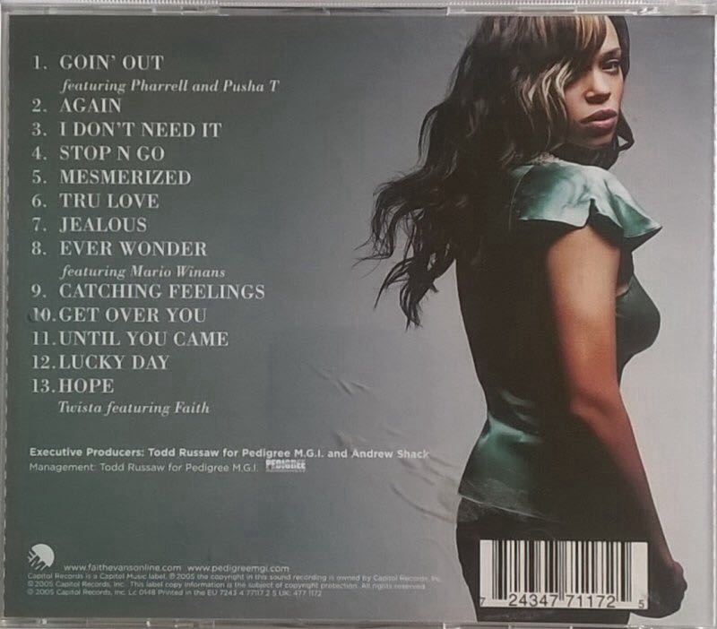 First Lady, The - Faith Evans (CD - 53) music collectible - Main Image 2