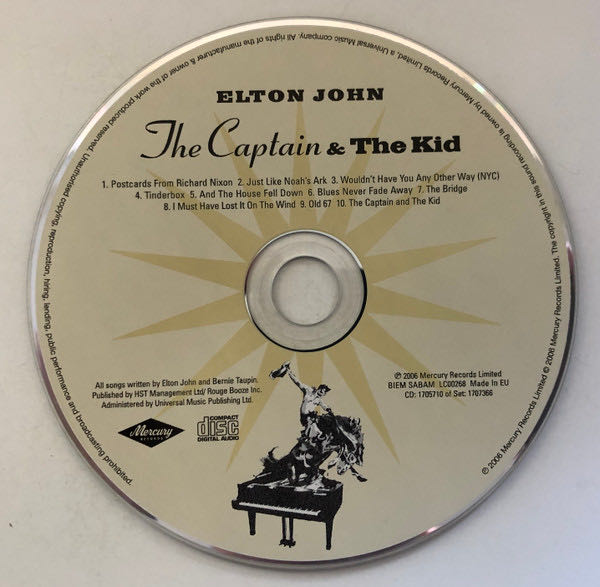 The Captain And The Kid - Elton John (CD - 46) music collectible [Barcode 602517073661] - Main Image 3