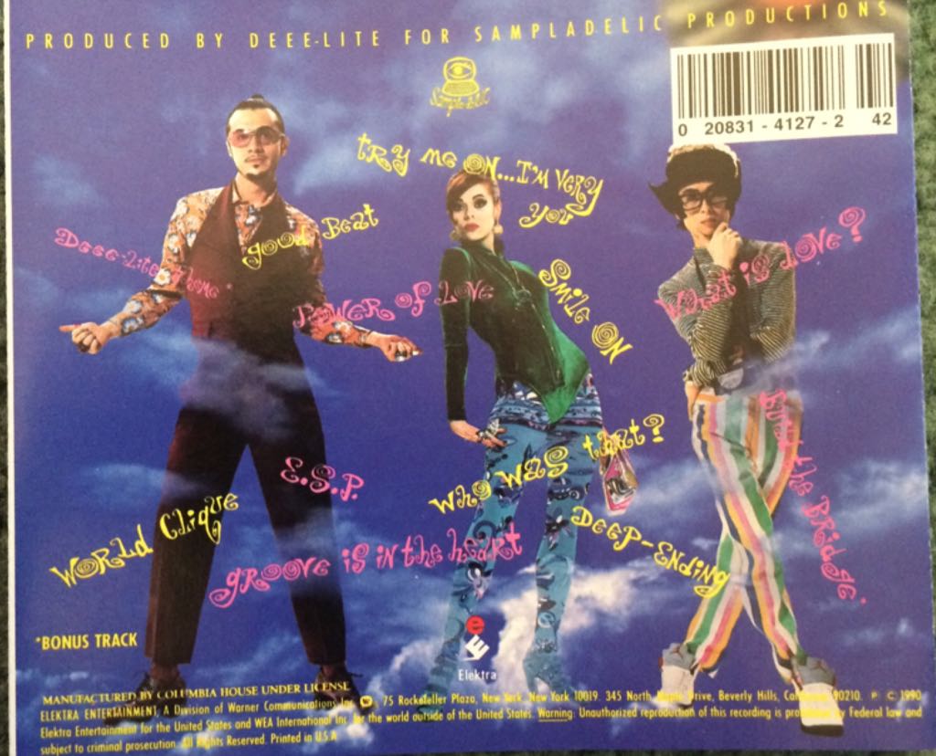 World Clique - Deee-Lite (CD - 48) music collectible [Barcode 020831412728] - Main Image 2