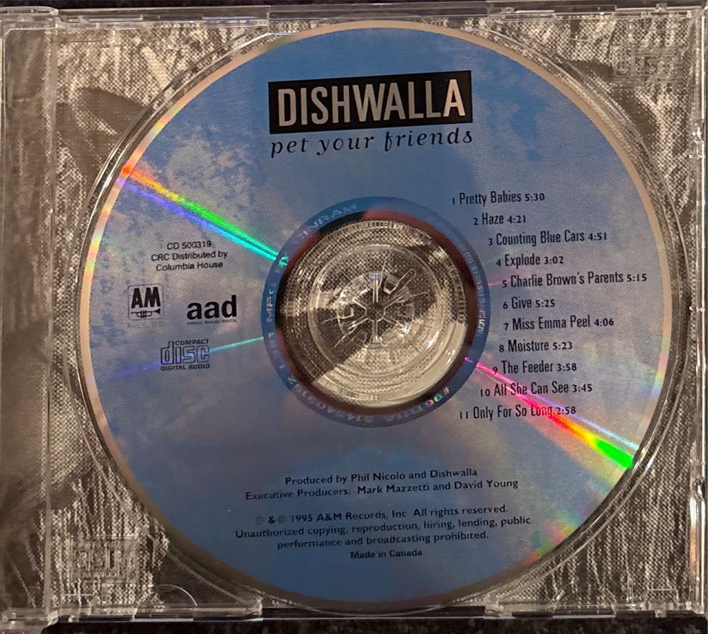 Pet Your Friends - Dishwalla (CD) music collectible [Barcode 777499332591] - Main Image 3