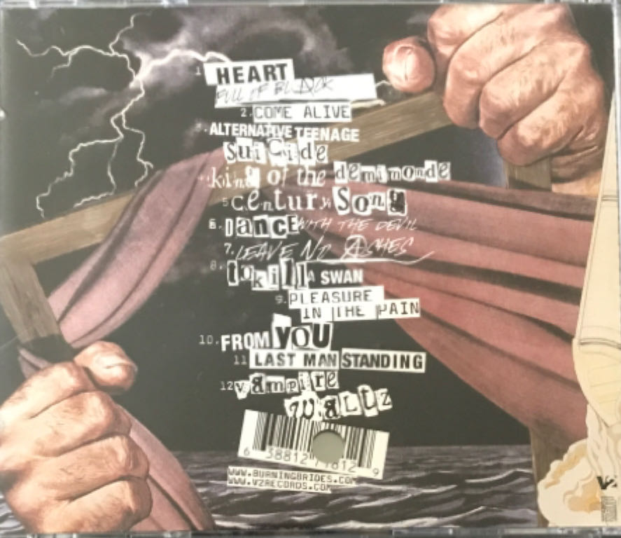 Leave No Ashes - Burning Brides (CD - 45) music collectible [Barcode 638812718129] - Main Image 2