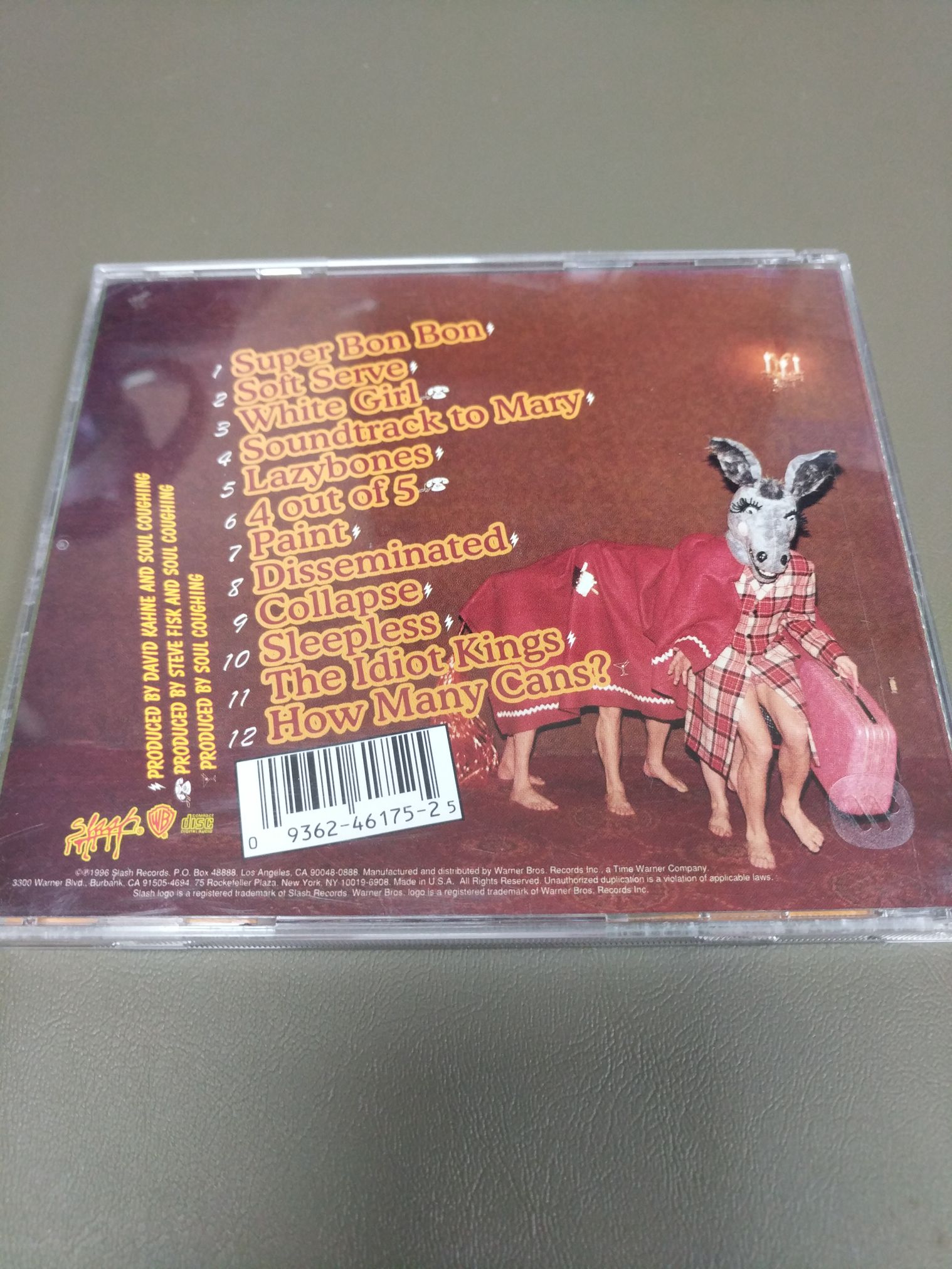 Irresistible Bliss - Soul Coughing (CD) music collectible [Barcode 9064674677525] - Main Image 2