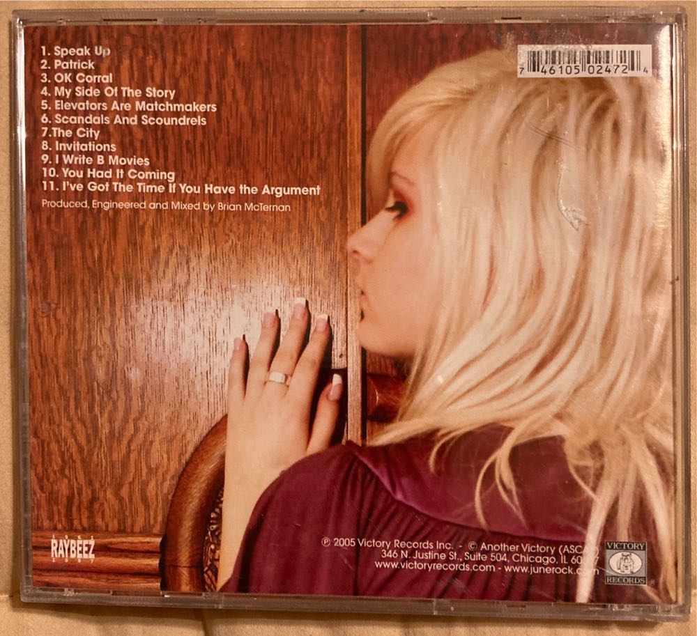 If You Speak Any Faster - June (CD) music collectible [Barcode 746105024724] - Main Image 2