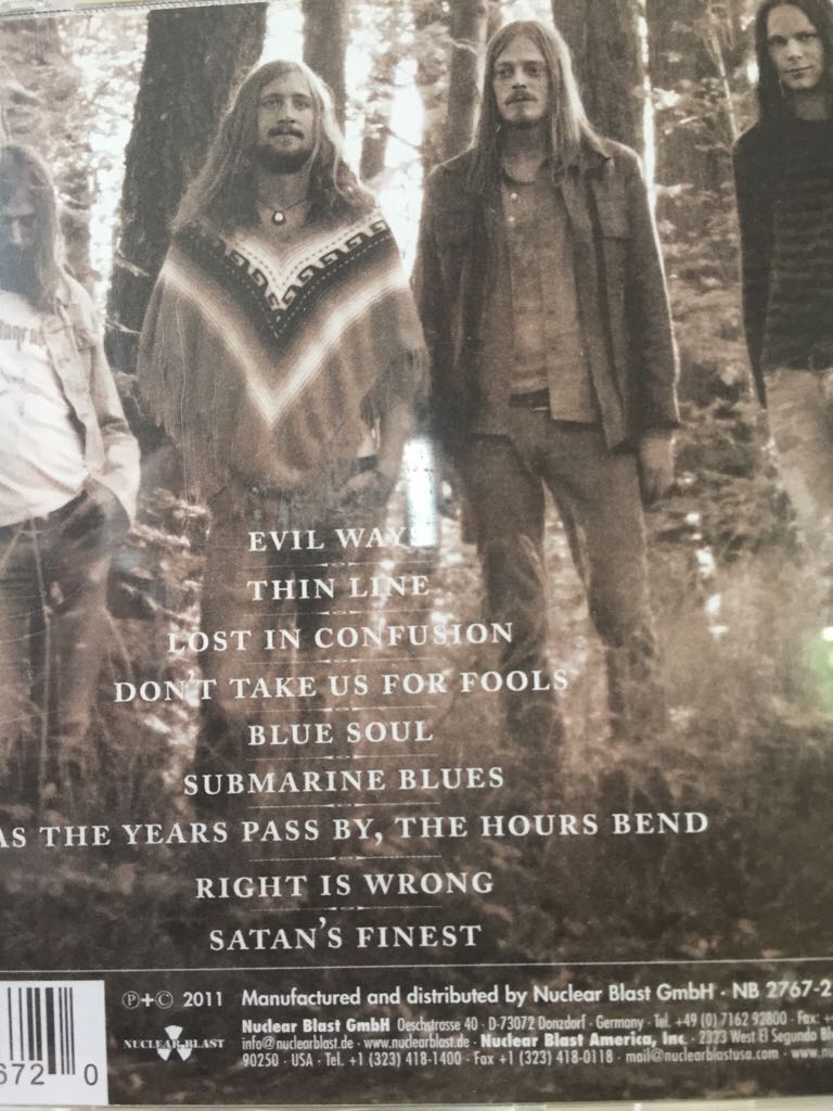 Graveyard - Graveyard (CD) music collectible [Barcode 727361276720] - Main Image 2