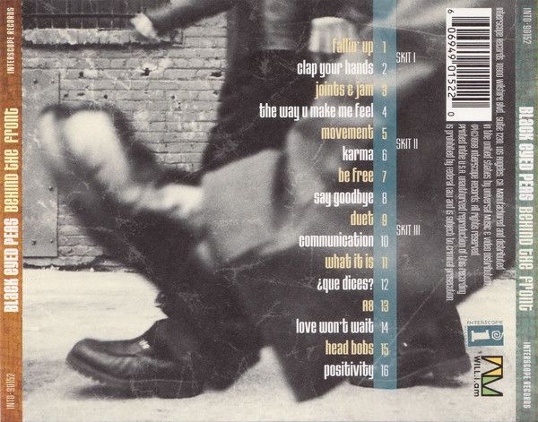 Behind the Front - Black Eyed Peas, The (CD - 1:13:31) music collectible [Barcode 600753704134] - Main Image 2