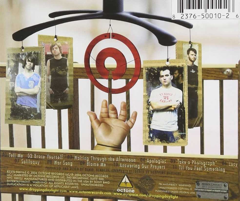 Brace Yourself - Dropping Daylight (CD) music collectible [Barcode 823765001026] - Main Image 2