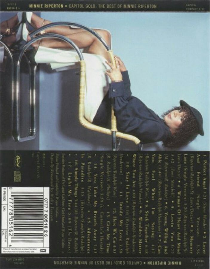 The Best Of - Riperton, Minnie (CD) music collectible [Barcode 077778051626] - Main Image 2