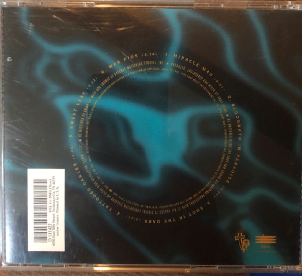 Just Say Ozzy - Osbourne, Ozzy (CD - 30) music collectible [Barcode 22289483] - Main Image 2