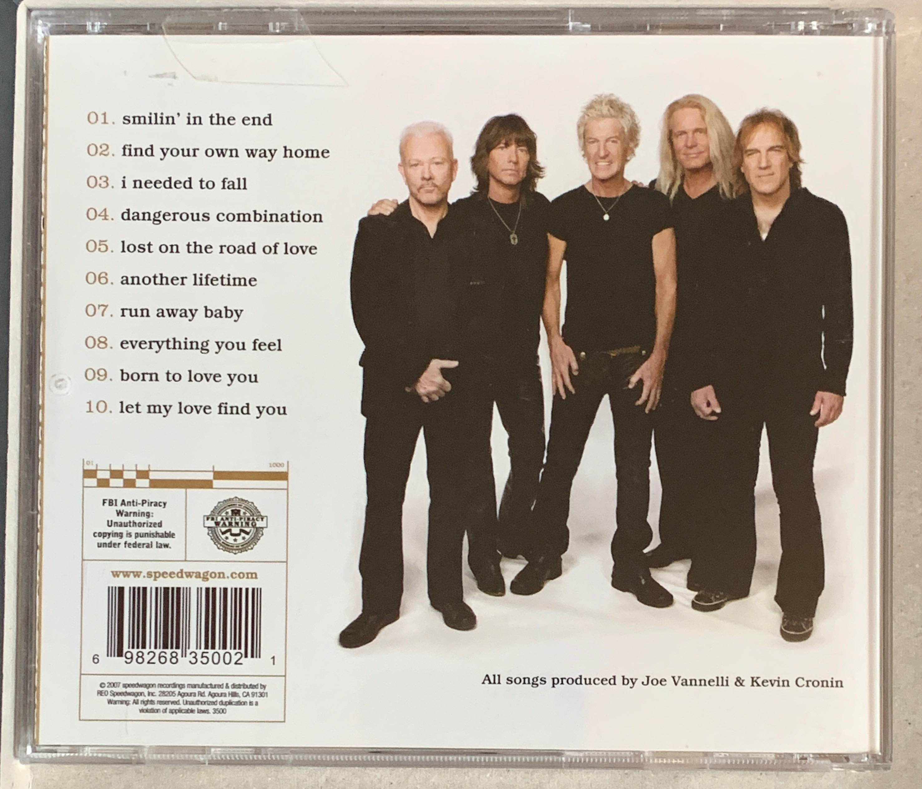 Find Your Own Way Home - REO Speedwagon (CD) music collectible [Barcode 698268350021] - Main Image 2