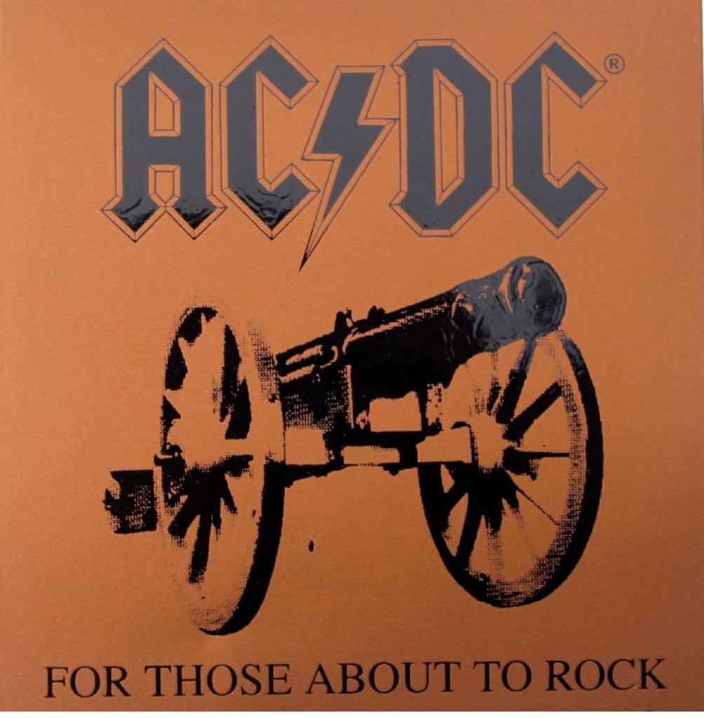 For Those About To Rock - AC/DC (12”) music collectible - Main Image 1