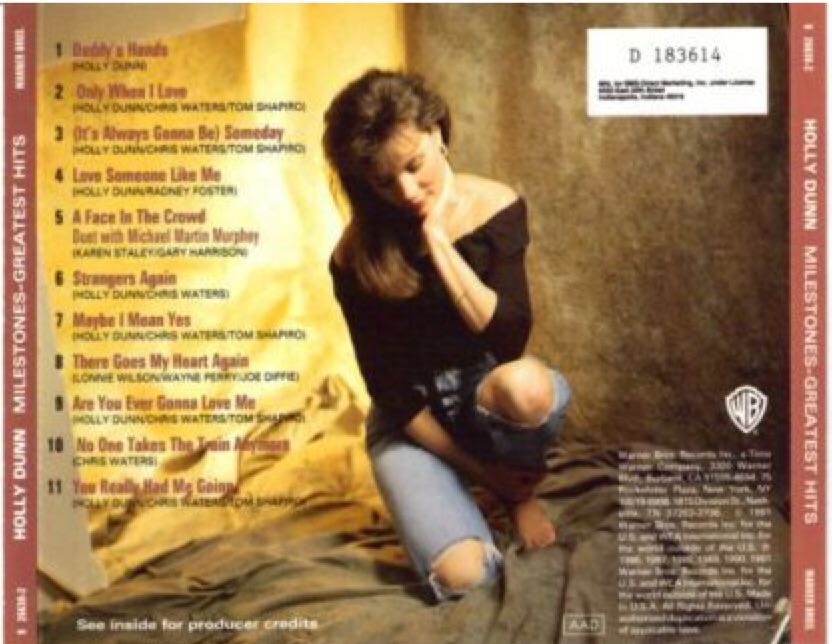 Milestones: Greatest Hits - Dunn, Holly (CD) music collectible - Main Image 2