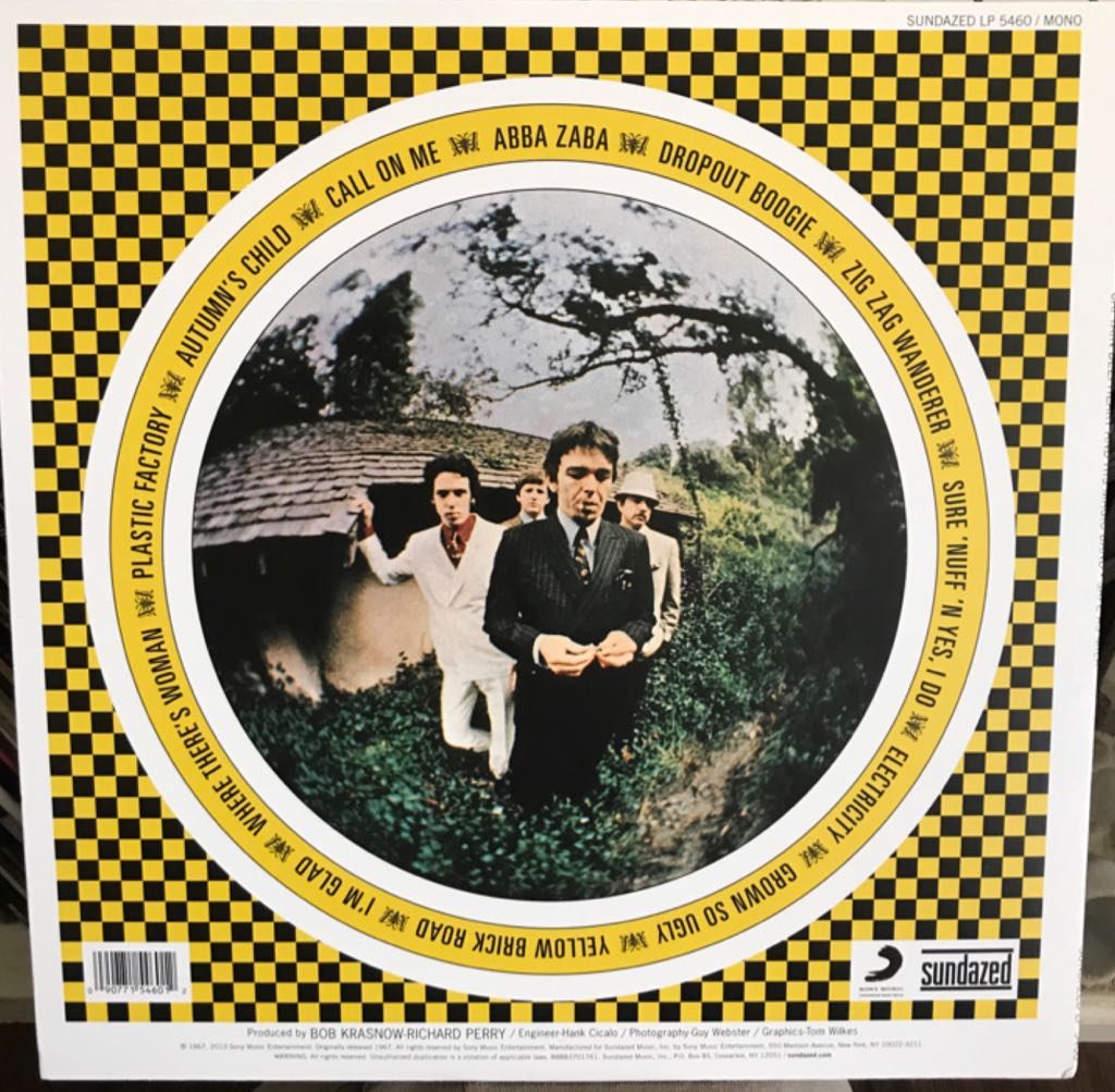 Safe As Milk - Captain Beefheart music collectible [Barcode 090771546012] - Main Image 2