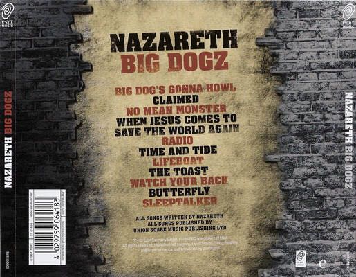 Big Dogz - Nazareth (CD - 55) music collectible [Barcode 4029759064183] - Main Image 2