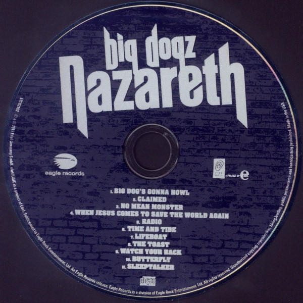 Big Dogz - Nazareth (CD - 55) music collectible [Barcode 4029759064183] - Main Image 3