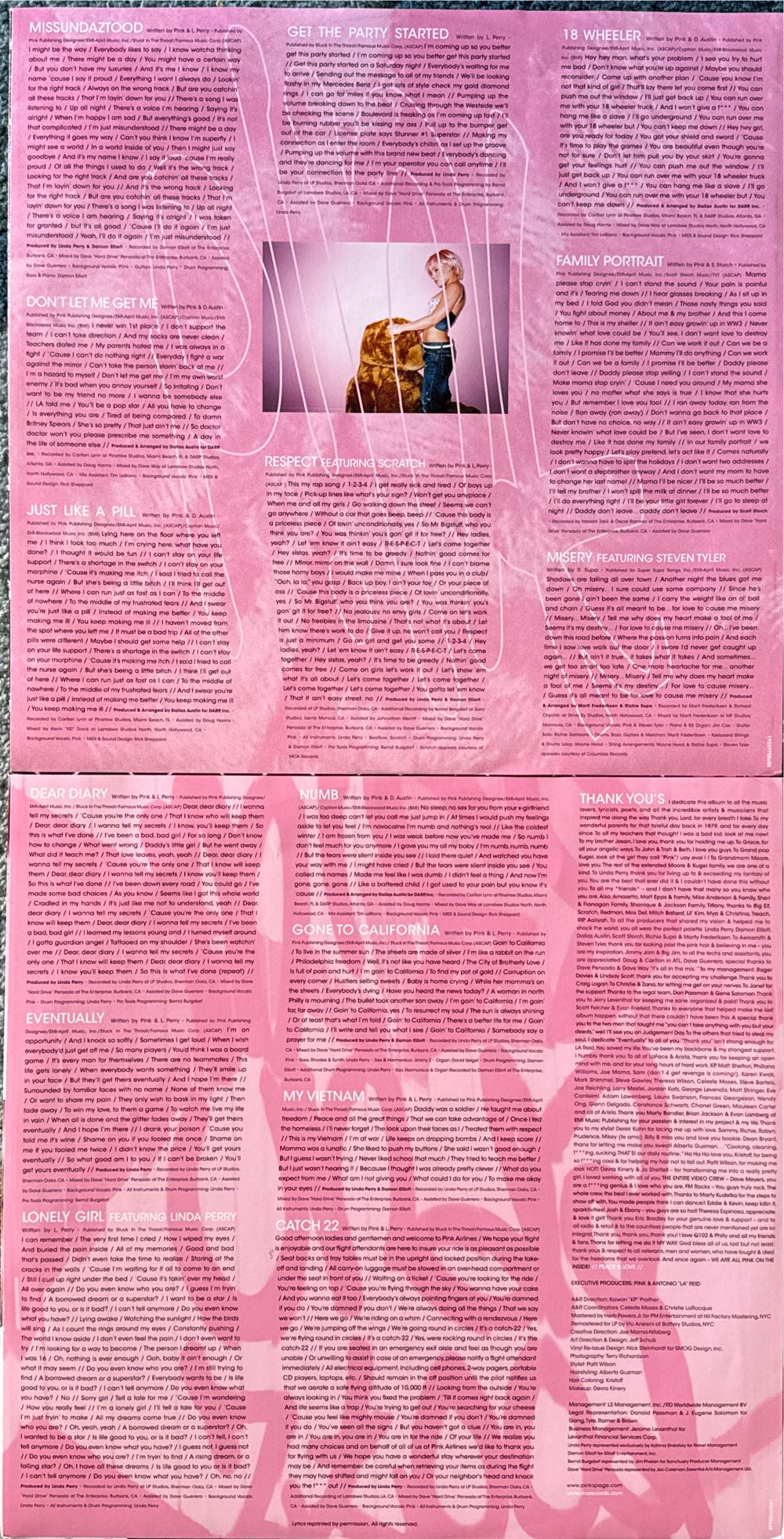 M!ssundaztood - P!nk (12”) music collectible [Barcode 889854405618] - Main Image 3