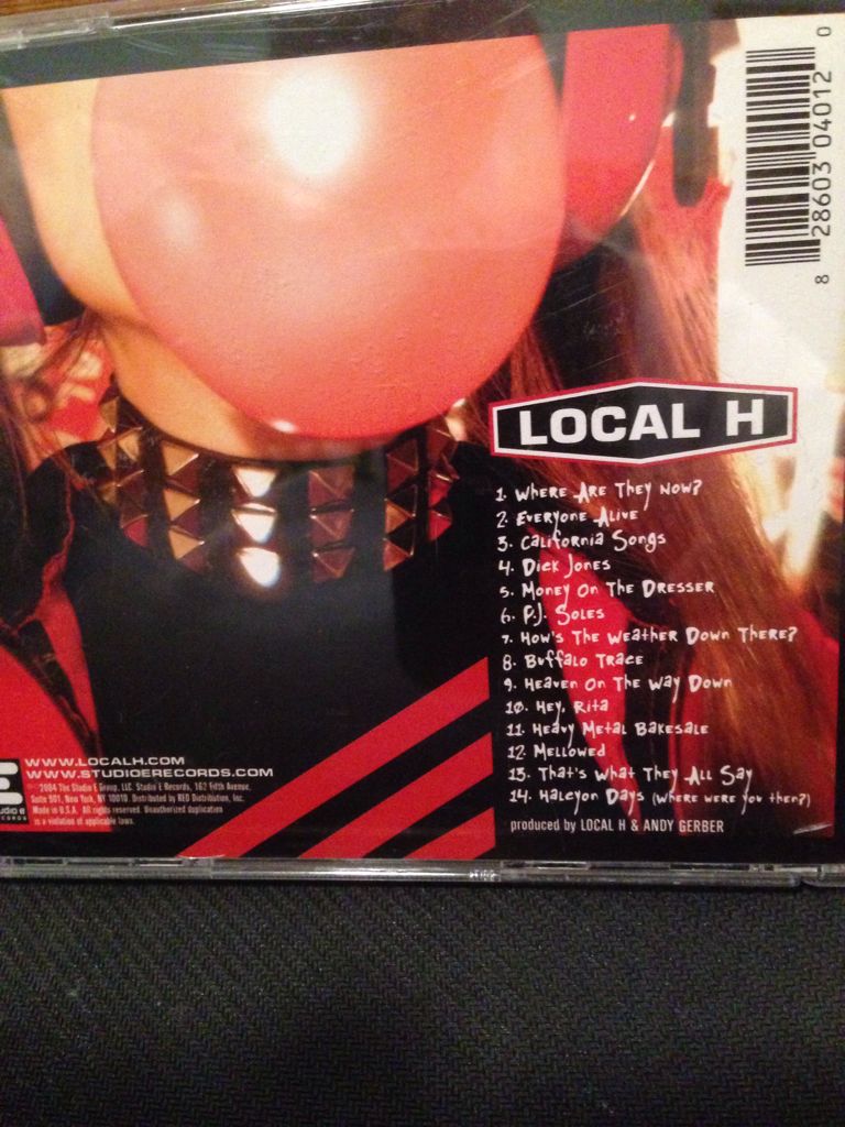 Whatever Happened to PJ Soles? - Local H (CD - 60) music collectible [Barcode 828603040120] - Main Image 2