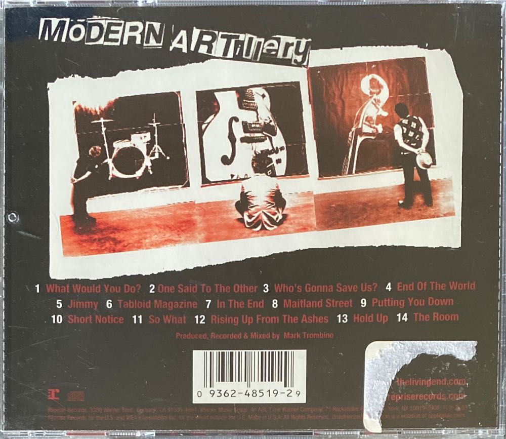 Modern Artillery - Living End, The (CD) music collectible [Barcode 093624851929] - Main Image 2