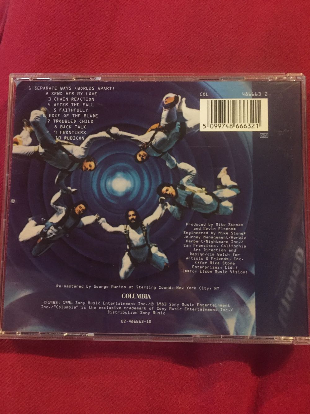 Frontiers - Journey (Cassette - 58) music collectible [Barcode 5099748666321] - Main Image 2