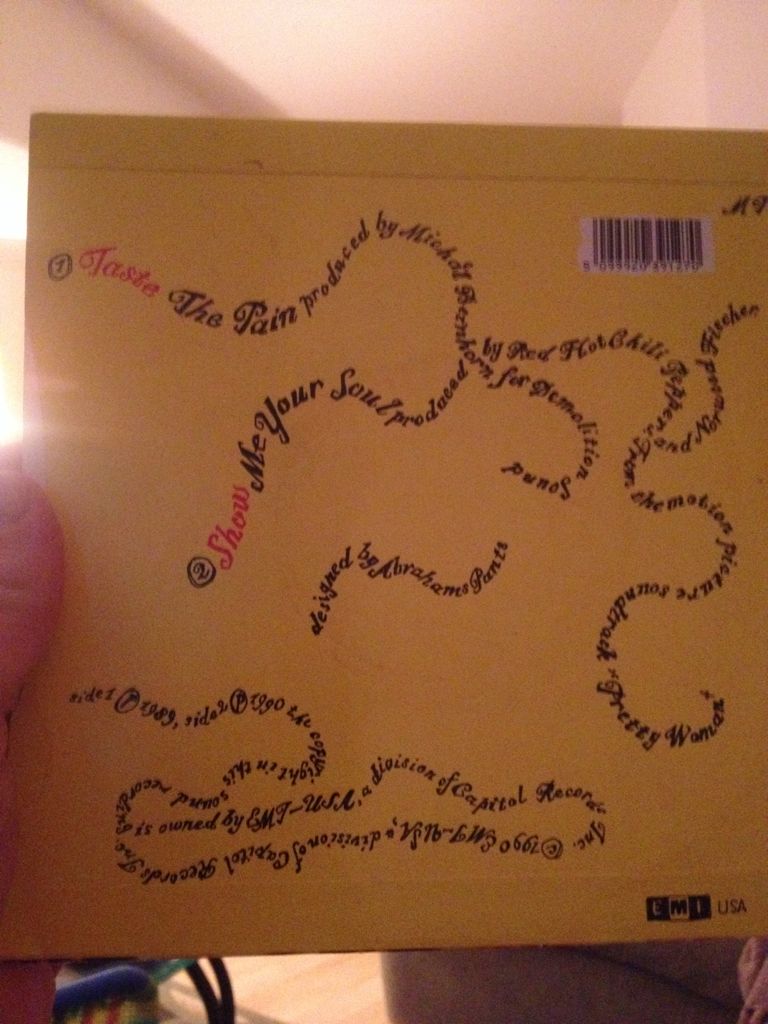 Taste The Pain - Red Hot Chili Peppers (7”) music collectible [Barcode 5099920391270] - Main Image 2