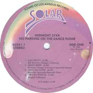 No Parking On The Dance Floor - Midnight Star (12”) music collectible - Main Image 3