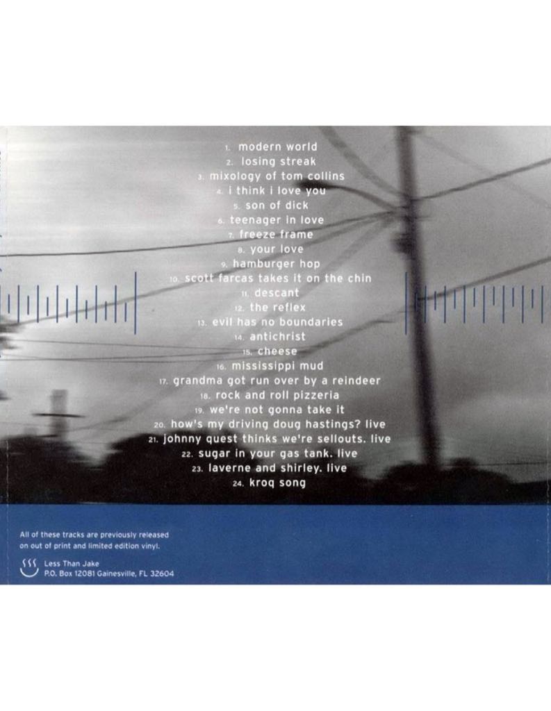 Goodbye Blue And White - Less Than Jake (CD) music collectible [Barcode 645131204721] - Main Image 2